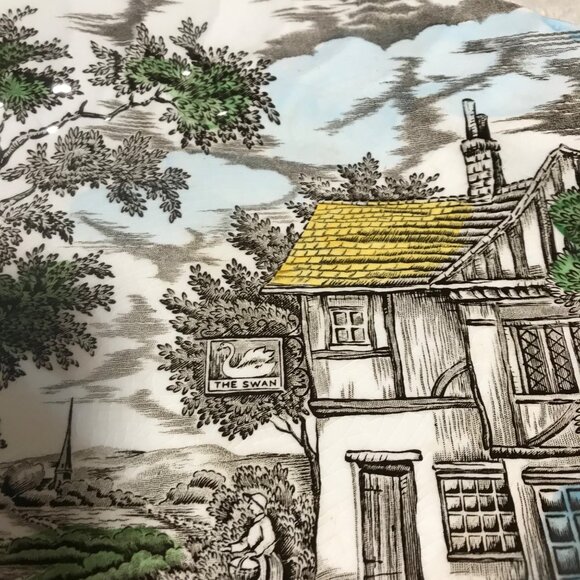 The Hunter by Myott Serving Platter England 12" Permanent Colors - Picture 4 of 7